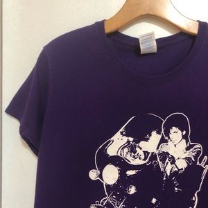 Purple Rain T-shirt Prince motorcycle